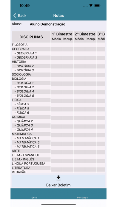 Screenshot #3 pour Colégio Dinâmico Goiânia