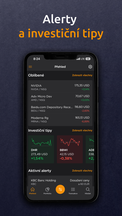 Patria Finance Screenshot