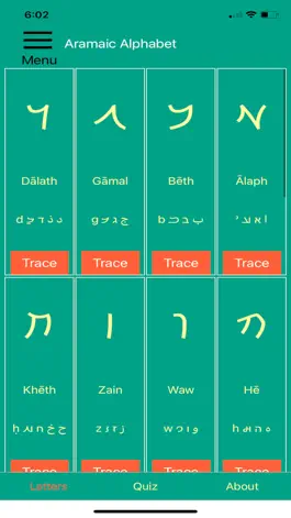 Game screenshot Aramaic Alphabet mod apk
