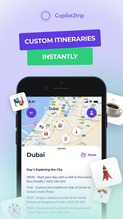 Copilot2Trip: AI trip planner