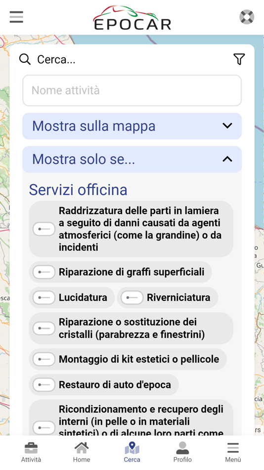 #3. Epocar App (iOS) By: Giovanni Matranga