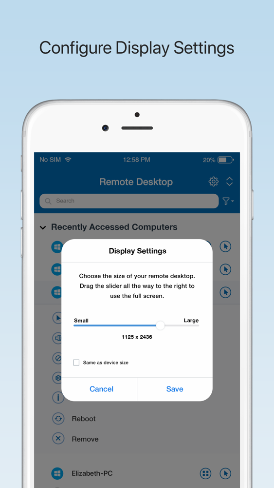 Remote Desktop Viewer App for iPhone - Free Download Remote Desktop ...