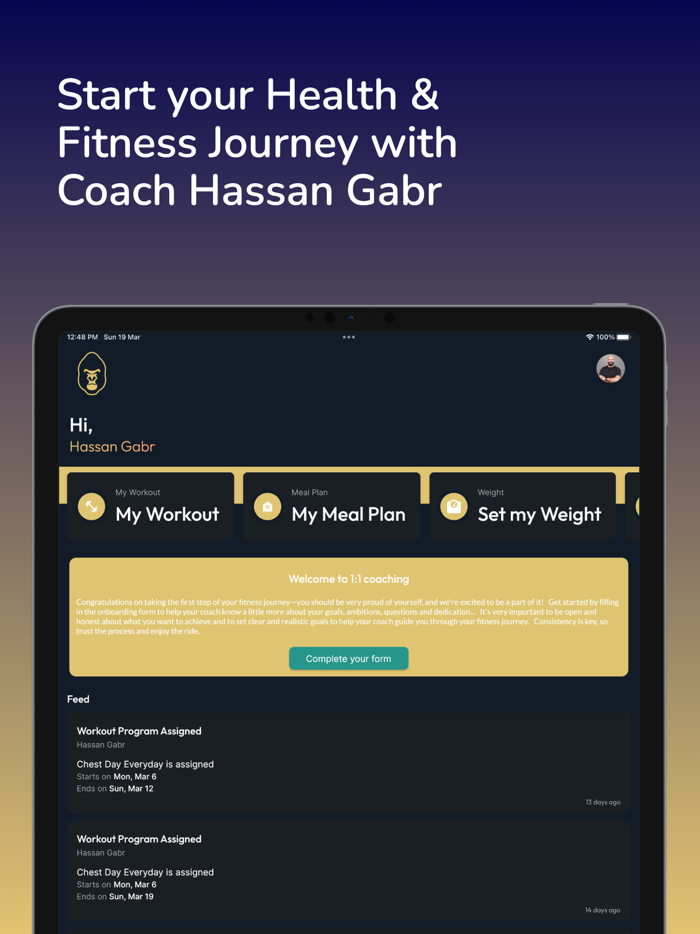 Coached by Hassan Gabr