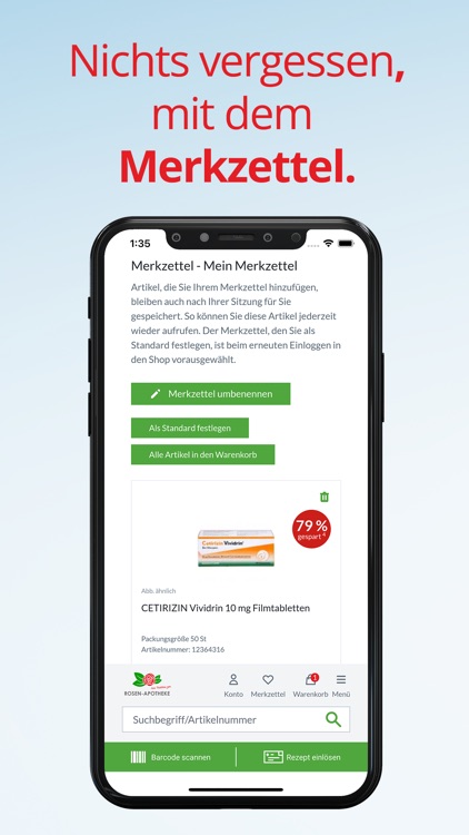 Rosen-Apotheke Shop & E-Rezept screenshot-5