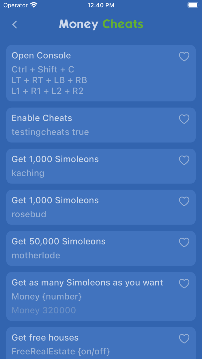 All Cheats for Sims 4