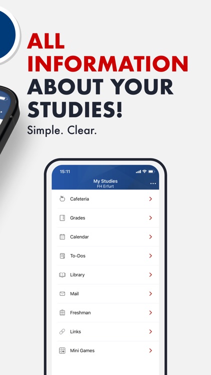 Official app of the FH Erfurt
