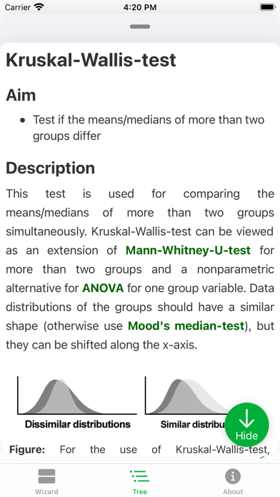 Screenshot #3 pour Guided Statistics