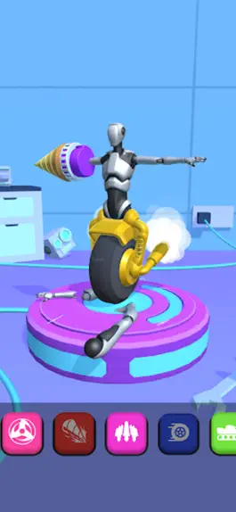 Game screenshot Merge Cyborg mod apk