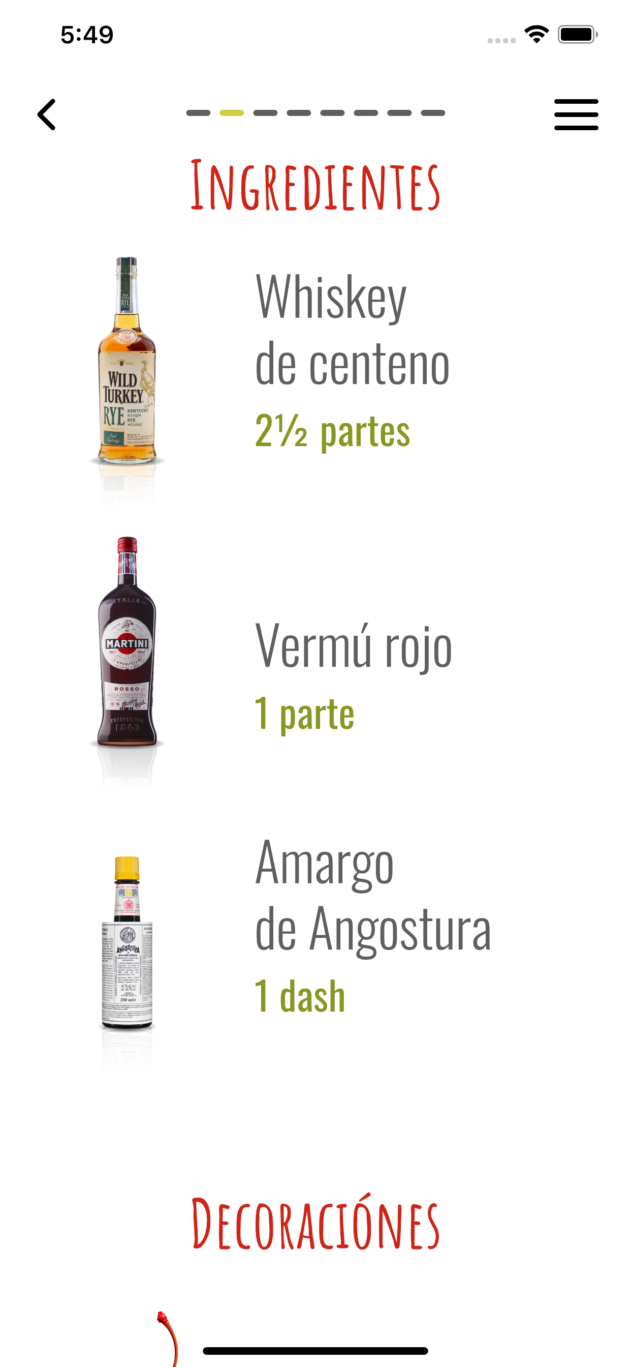 Coctelista - cócteles, recetas