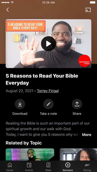 Empowerment Church NOLA Screenshot