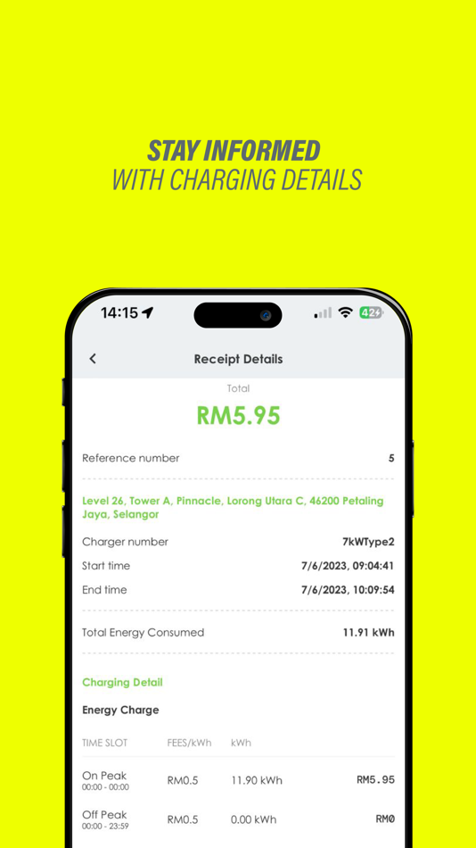 #4. Falcon ChargePro (iOS) 由: OpenSys (M) Berhad