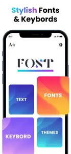 Fonts : Font Keyboard screenshot #3 for iPhone