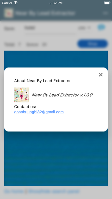 Near By Lead Extractor Screenshot