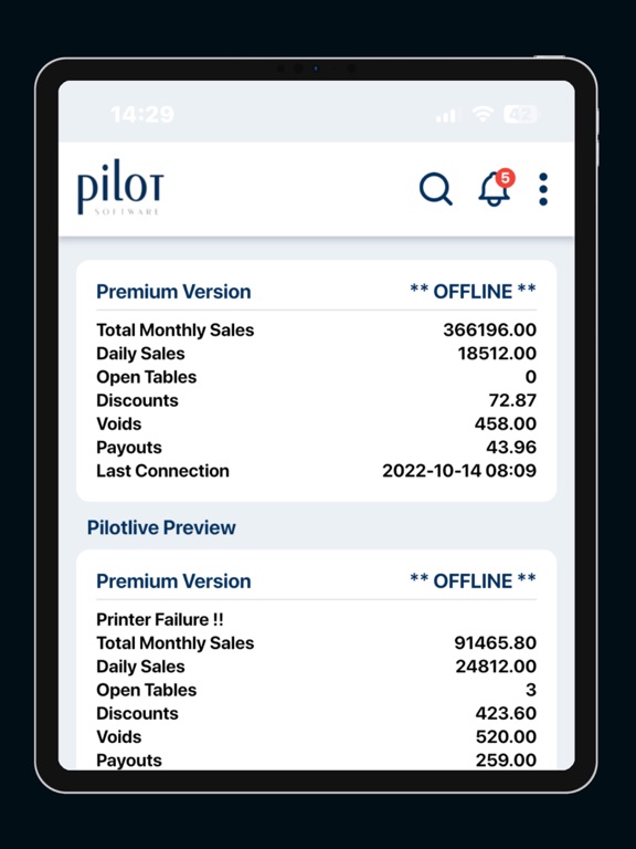 Screenshot #6 pour PilotLive Mobile Reporting