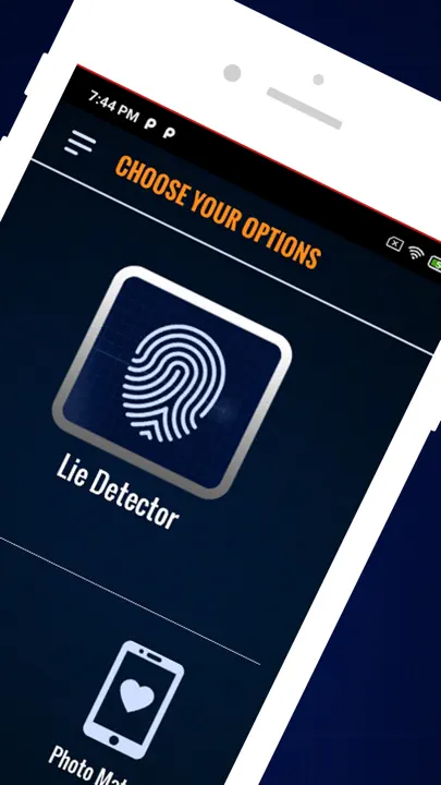 Lie Detector & Love Test Prank iPhone Screenshot 2