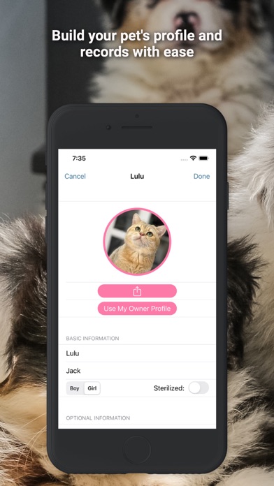 Pet-Care Screenshot