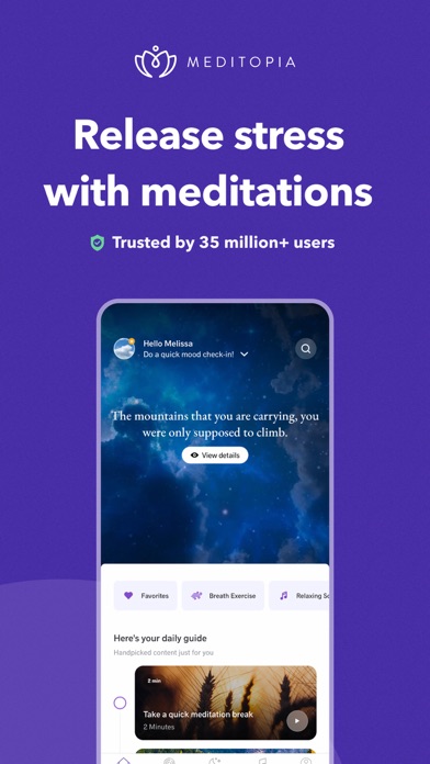 Meditopia: AI, Meditation Screenshot