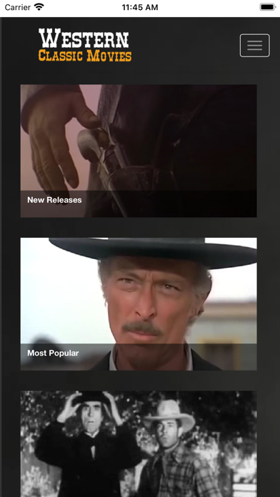 Western Classic Movies Screenshot