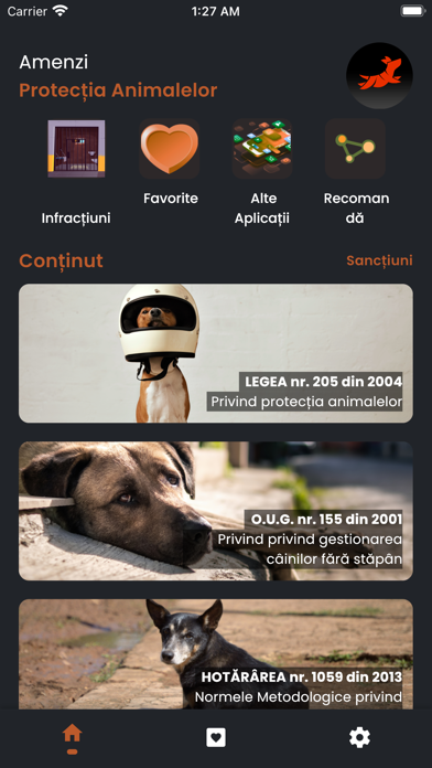 Amenzi Protectia Animalelor Screenshot