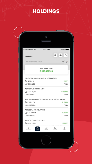 e-Wealth Screenshot