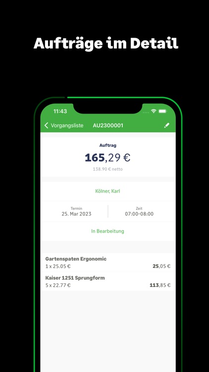 Sage 50 Auftrag screenshot-4