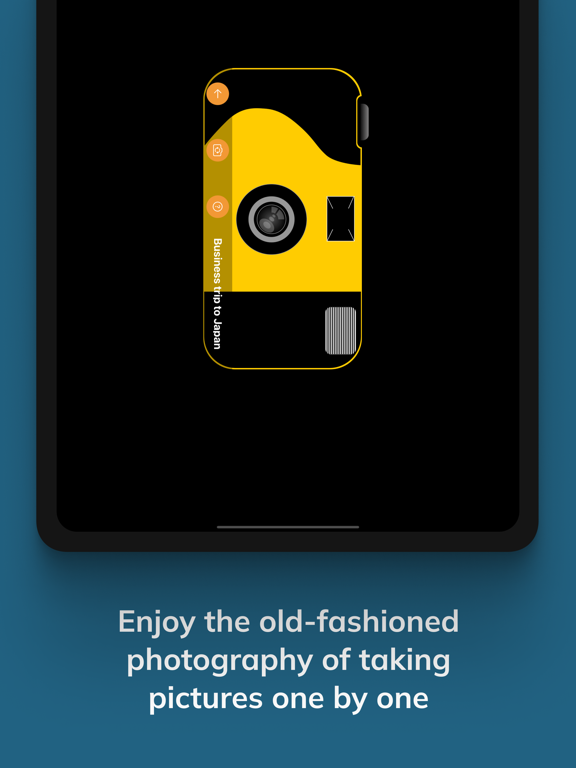 Dispo - Retro Film Camera iPad screenshot 2 - Photo & Video app