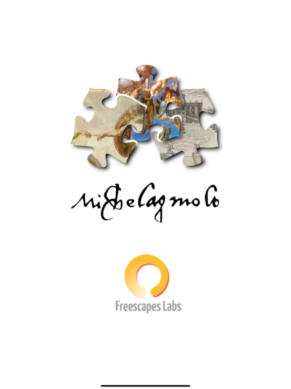 Michelangelo Jigsaw Puzzle iPad screenshot