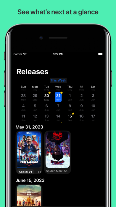 Vid Diva: TV & Movie Tracker Screenshot