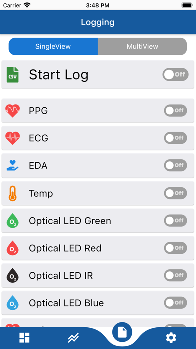 ADI Study Watch Screenshot