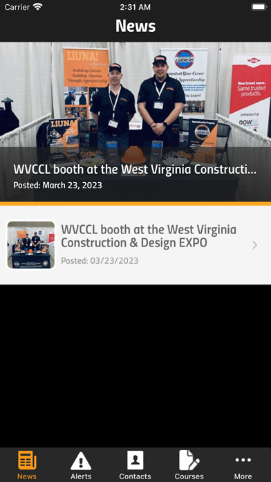 WVLTC Connect Screenshot