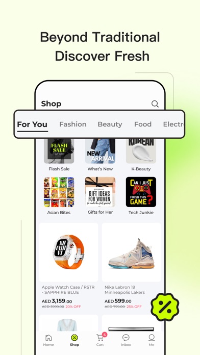 Wing Go - Live Shopping Screenshot