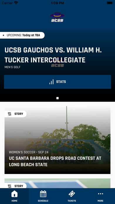 UC Santa Barbara Gauchos Screenshot