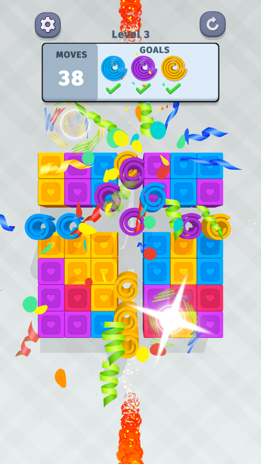 #5. Spiral Color Roll - 3d Puzzles (iOS) 由: 8Great, Games LLC