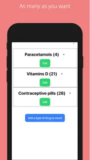 How to cancel & delete drugs pills counter 3