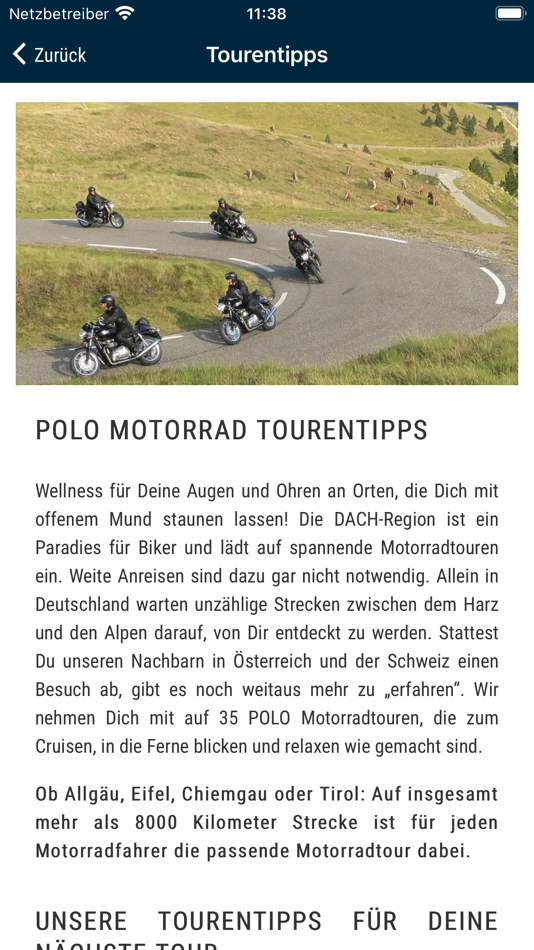 #3. inside POLO (iOS) 由: POLO Motorrad & Sportswear GmbH