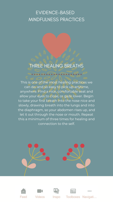 HERE Mindfulness Screenshot