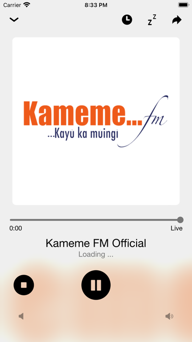 Kameme FM Official Screenshot