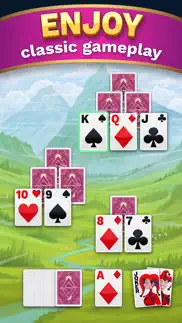 tripeaks solitaire cube iphone screenshot 2