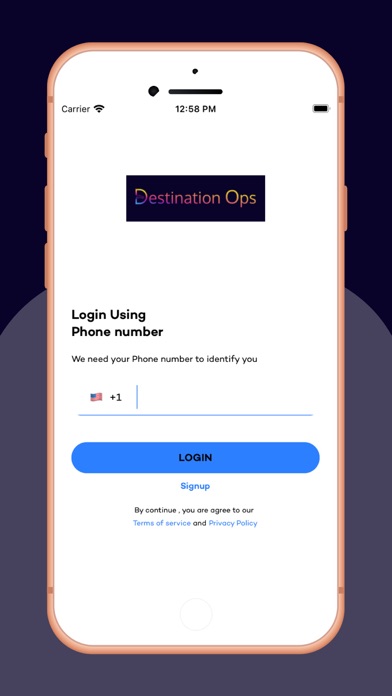 DestinationOps Driver Screenshot