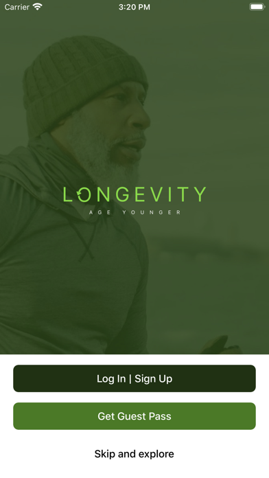 Longevity. Screenshot