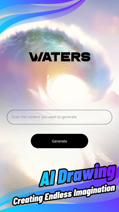 Waters — AI Art Generator Screenshot