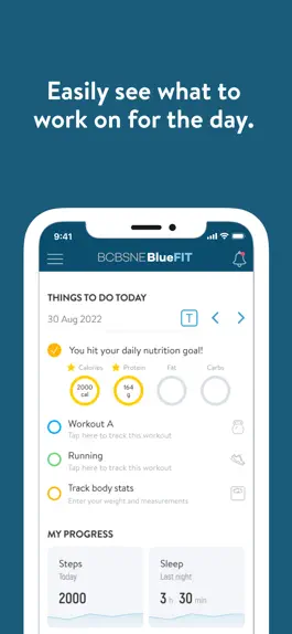 Game screenshot BCBSNE BlueFit apk