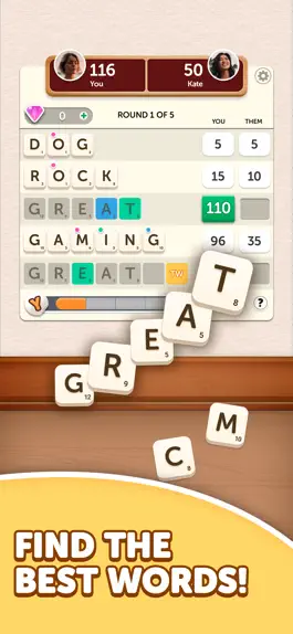 Game screenshot Word Yatzy - Fun Word Puzzler mod apk