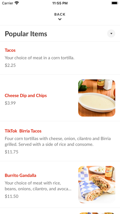 El Taco Shop Screenshot