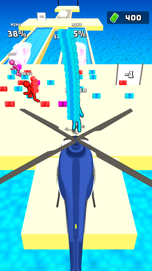 #2. Tile Busters 3D -Survivor Race (iOS) 由: Van Duong Nguyen