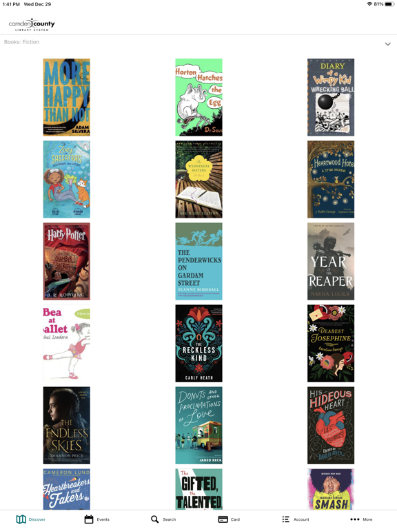 Screenshot #4 pour Camden County Library Mobile
