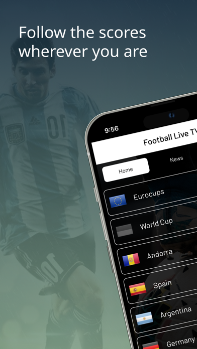 FootBall-Live Scrore Screenshot