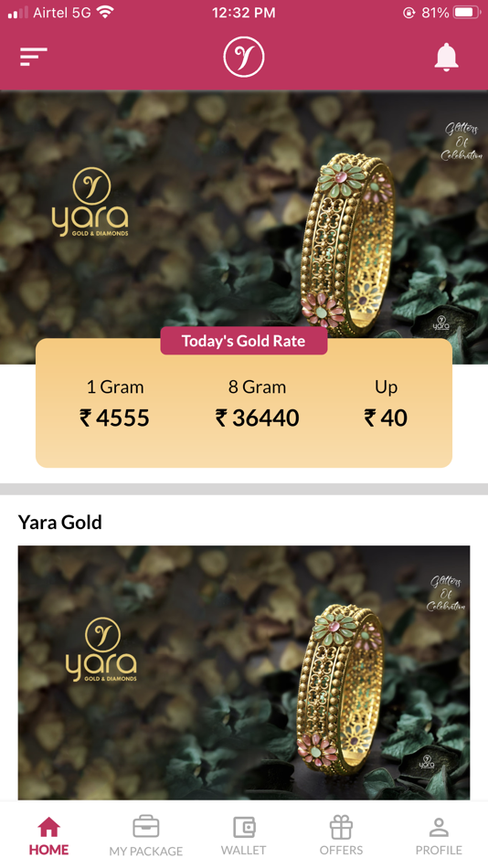 #2. Yara Gold & Diamonds (iOS) 由: PROAIMS SOLUTIONS LLP