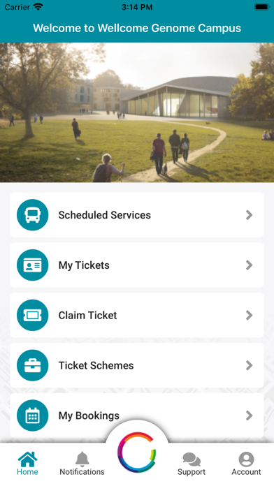 Wellcome Genome Campus Screenshot