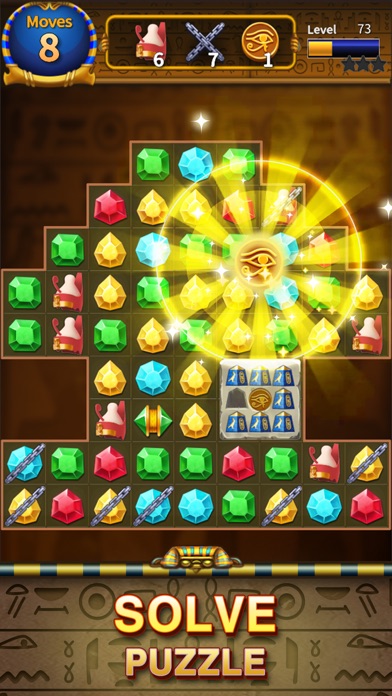 Jewels Mystery : Match3 Puzzle Screenshot